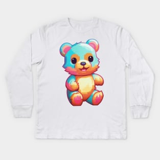 Teddy Bear Kids Long Sleeve T-Shirt